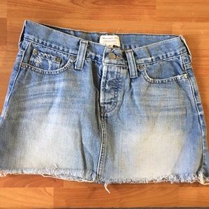 Abercrombie jeans skirt